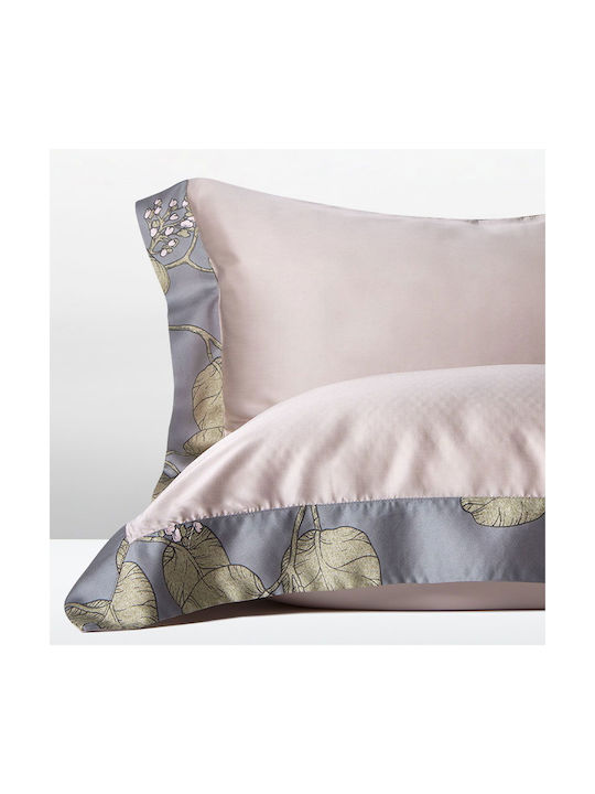 Charisma Tencel Pillowcase Set Rock 52x78cm.