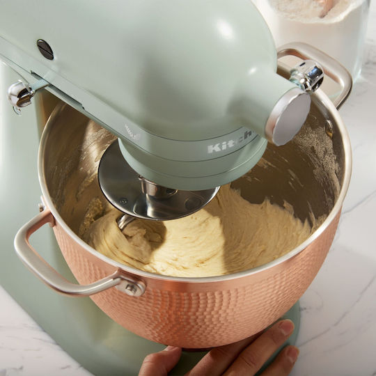 Kitchenaid 5KSM180LEELB Κουζινομηχανή 300W με Ανοξείδωτο Κάδο 4.7lt