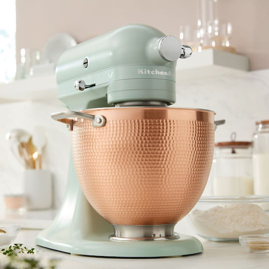 Kitchenaid 5KSM180LEELB Κουζινομηχανή 300W με Ανοξείδωτο Κάδο 4.7lt