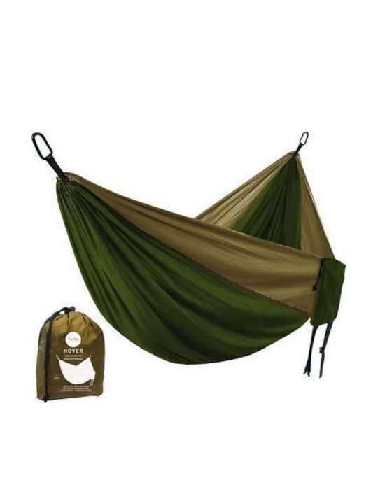 Campo Parachute Single Hammock Green/Brown 270x140cm