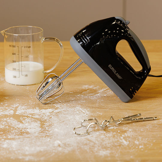 Eurolamp Mixer Handmixer 150W Schwarz