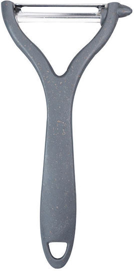 Homely Fruit & Vegetable Peeler/Cleaner made of Plastic Red