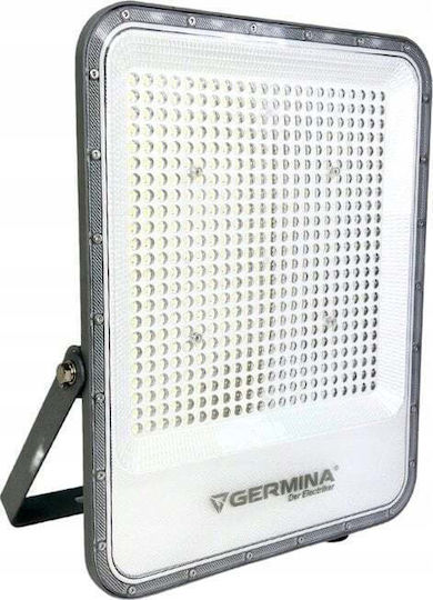 Germina Στεγανός Προβολέας LED 300W Ψυχρό Λευκό 5000K IP65