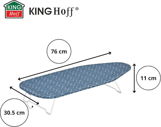 KING Hoff Гладилница Настолна 76x30.5см