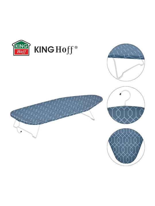 KING Hoff Σιδερώστρα για Σίδερο Ατμού Επιτραπέζια 76x30.5cm
