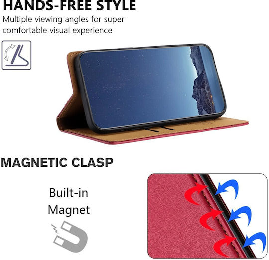L-shaped Book Red (Realme GT 8 Pro)