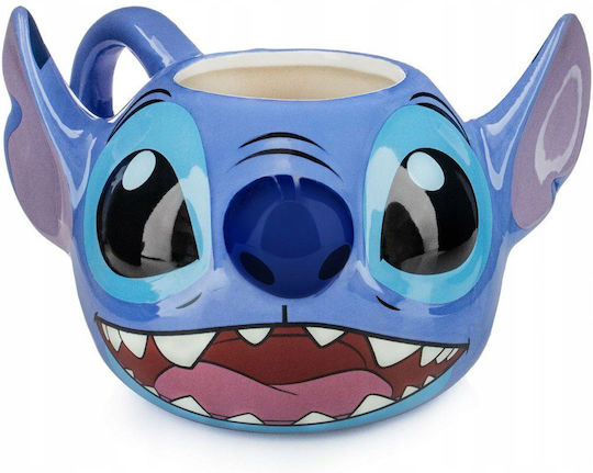 Stitch Κούπα Κεραμική Πολύχρωμη 350ml