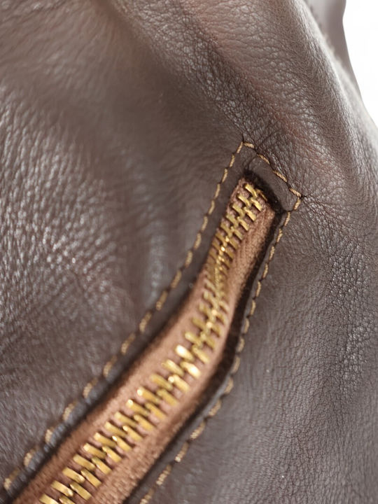 Damentasche Handtasche Schulter Braun