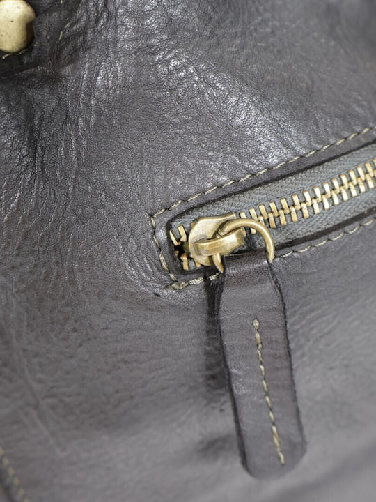 Leather Women's Handbag Shoulder Bag Black