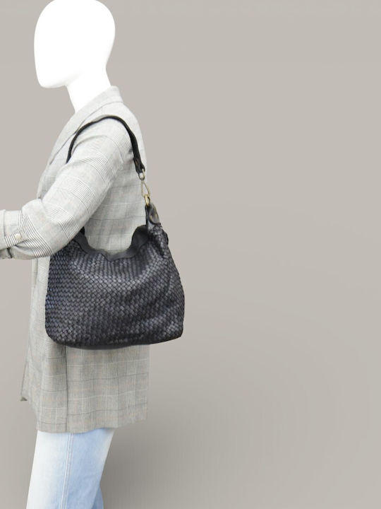 Leather Women's Shoulder Crossbody Bag Taupe