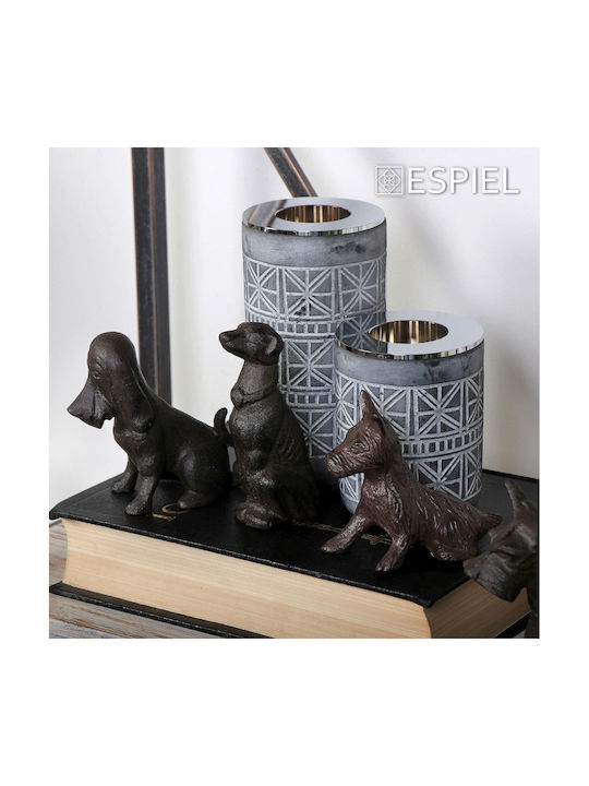 Espiel Decorative Dog made of Ceramic 10x5x9cm 1pcs