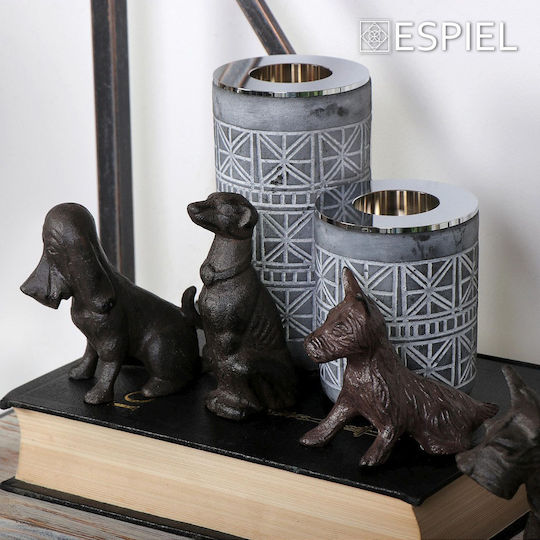 Espiel Decorative Dog made of Ceramic 10x5x9cm 1pcs
