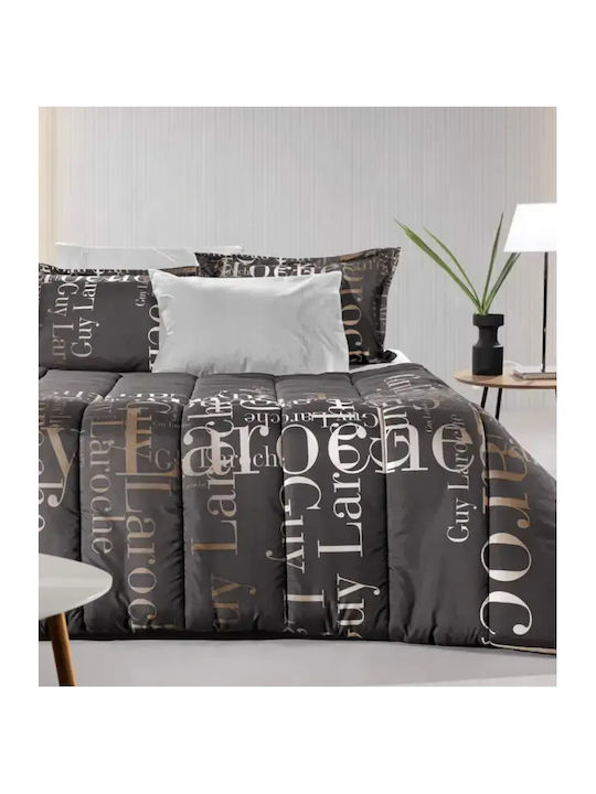 Guy Laroche Пухено Куинсайз 220x240бр Instyle Choco 530 г/м²Gsm