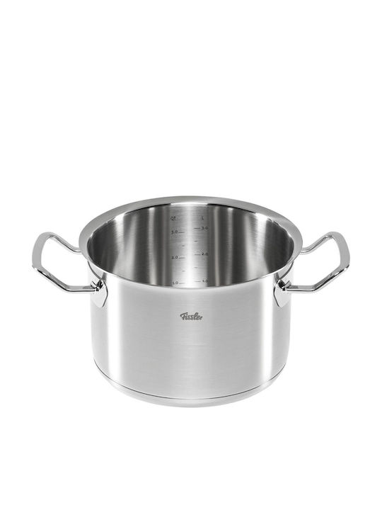 Fissler Original-profi Cookware Set of Stainless Steel with No Coating 5pcs