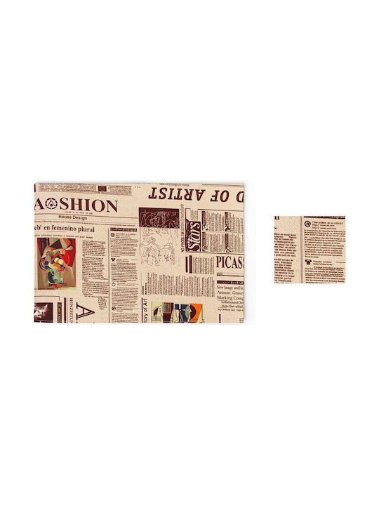 Espiel Suporturi pentru pahare Tesatura Multicolor 10x10cm 24buc
