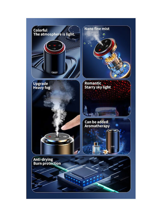 XO LED Aromatherapie-Diffusor Schwarz 50ml 16.008.0047