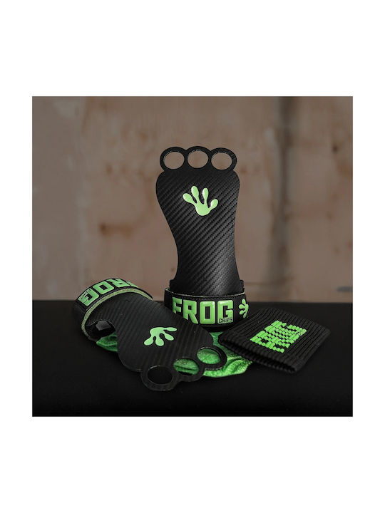 Frog Grips Мъжки Crossfit Дръжки Черни