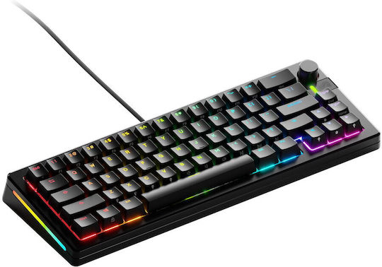 Glorious PC Gaming Race GMMK 3 Pro Gaming Mechanical Keyboard 65% with Glorious Fox switches and RGB lighting (International English)
