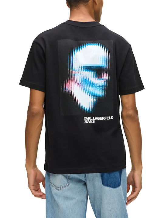Karl Lagerfeld T-shirt White-black-blue