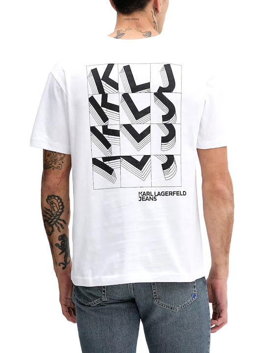 Karl Lagerfeld T-Shirt White-Black