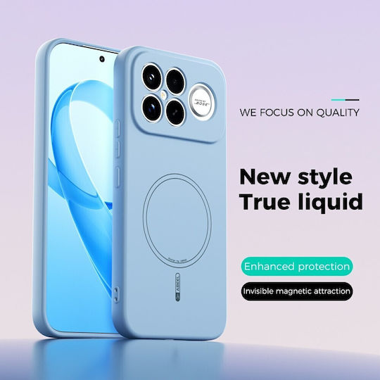 Abeel Back Cover Silicone Light Blue (Poco F8 Ultra)