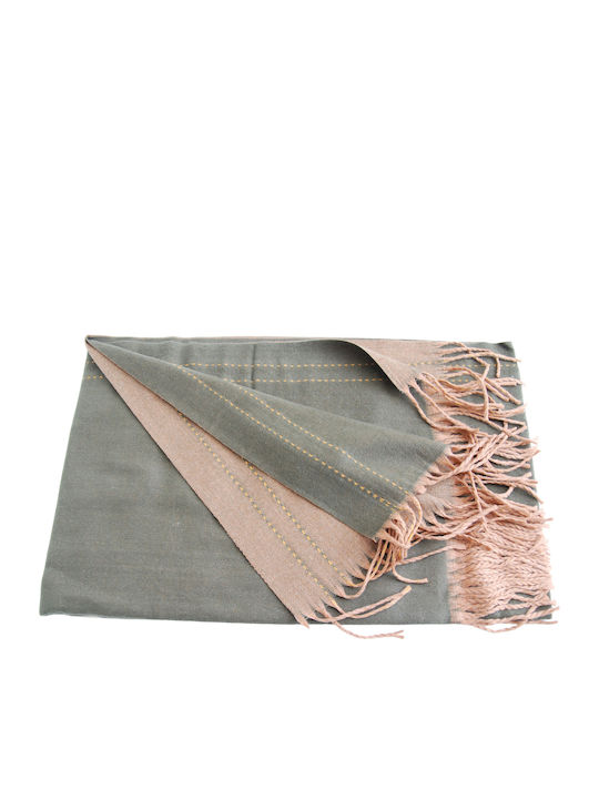 Women's Wool Scarf Khaki