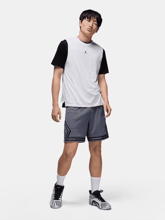 Diamond Men's Athletic Shorts Dri-Fit Gray