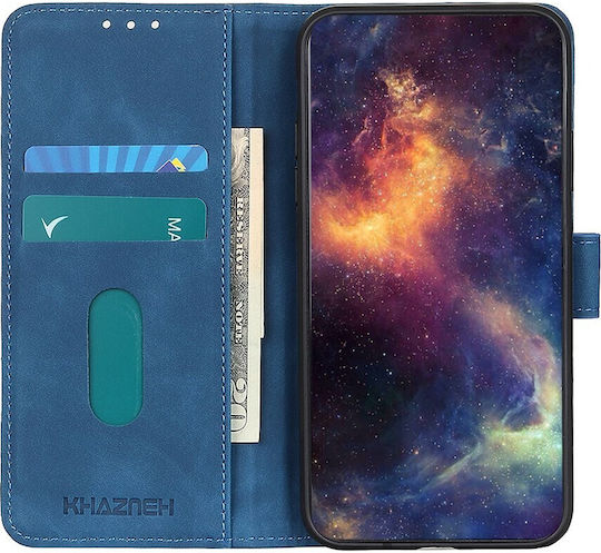 Khazneh Wallet Leather Blue (Poco F8 Ultra)