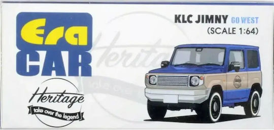 Suzuki Jimny Go West Albastru Mașină Model Scara 1:64 BM Creations