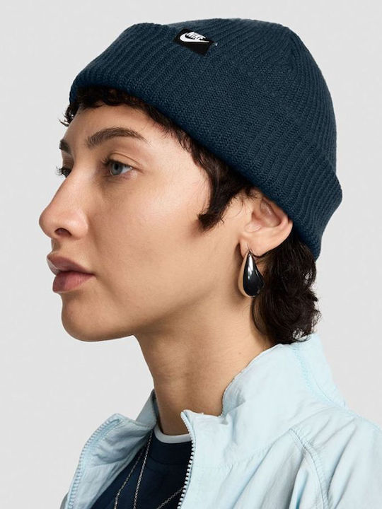 Beanie Unisex Σκούφος Πλεκτός σε Πορτοκαλί χρώμα