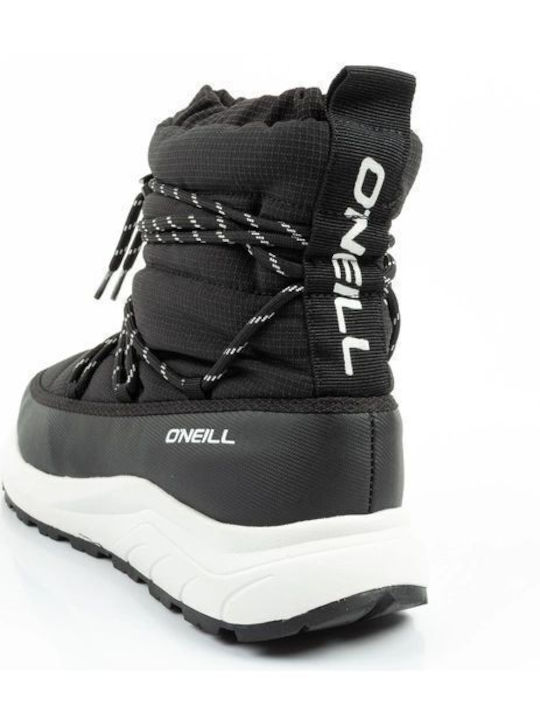 Snow Boots with Rubber Vail Black