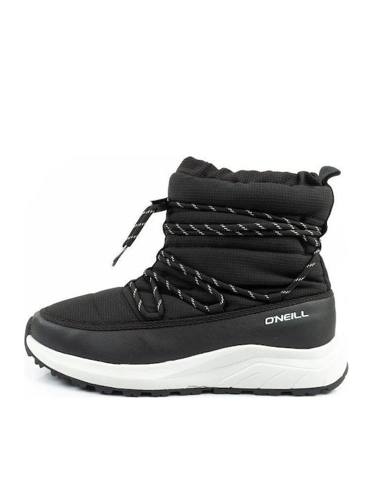 Snow Boots with Rubber Vail Black