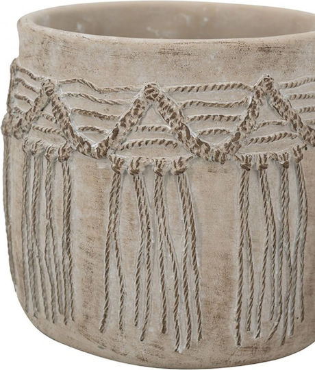 Artekko Cement Κασπώ Τσιμεντένιο Μπεζ 19.5x19.5x17εκ. 2τμχ