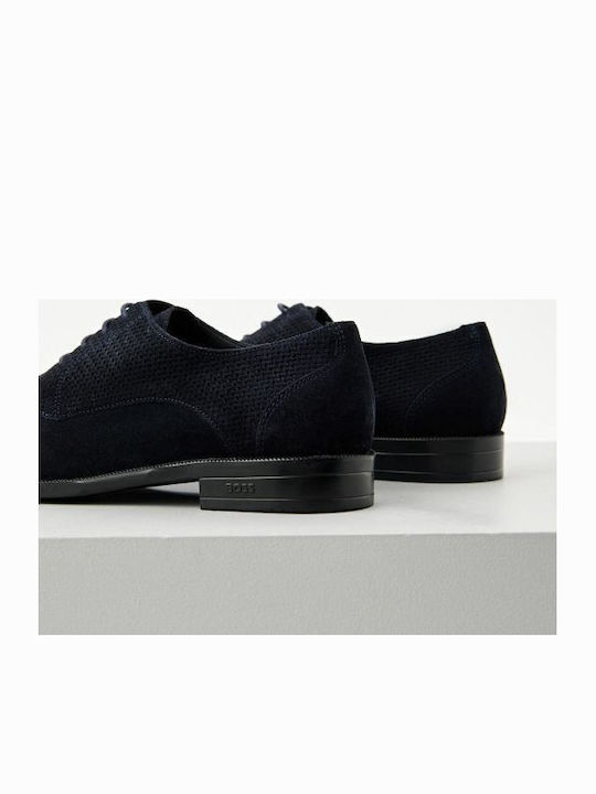 Men's Leather Dress Shoes Blue
