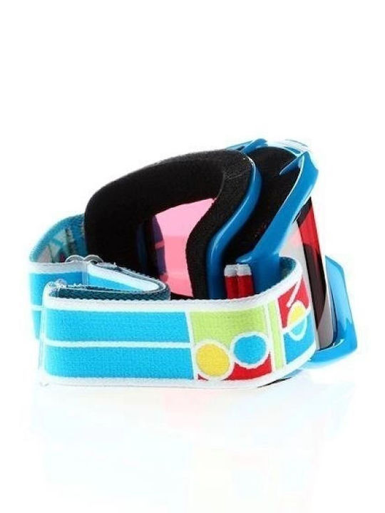Bolle Nova Μάσκα Σκι & Snowboard Ενηλίκων Μπλε με Φακό σε Μπλε Χρώμα
