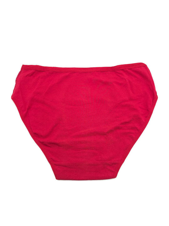 Cotton Women's Briefs Red