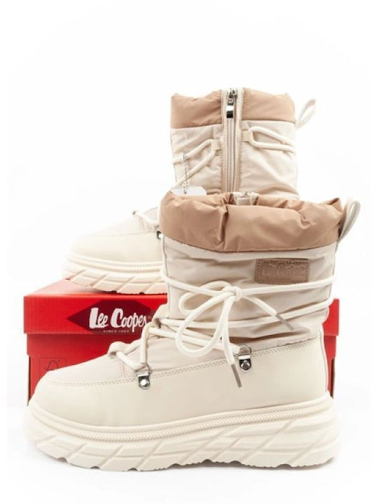 Lee Cooper Women's Hiking Boots Beige