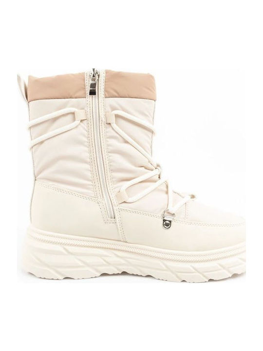 Lee Cooper Women's Hiking Boots Beige