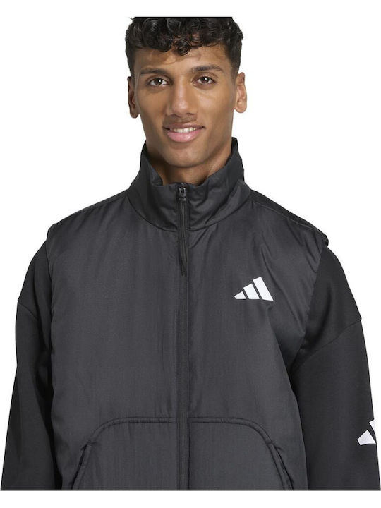 City Vestă Puffer Neagră