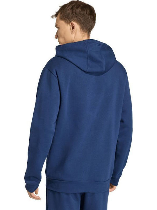 Entrada Cardigan With Hood Navy Blue