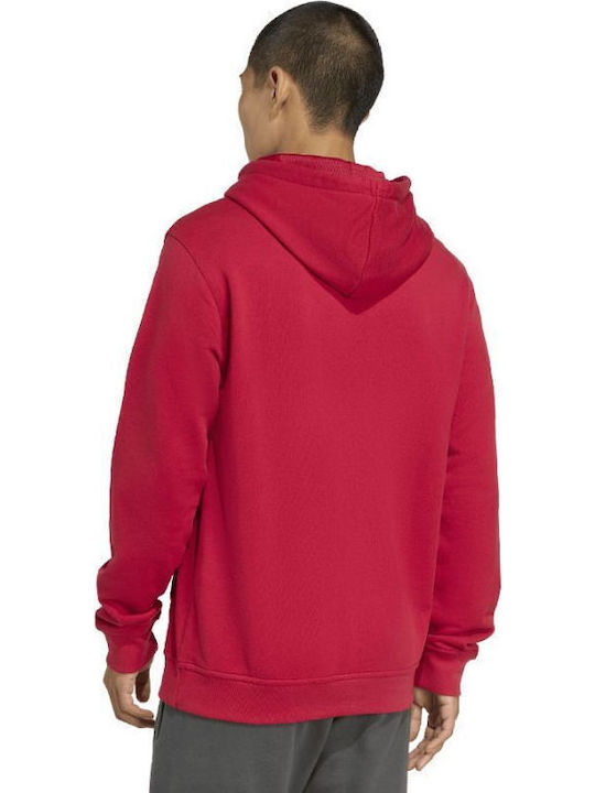 Sweatshirt mit Kapuze Rot