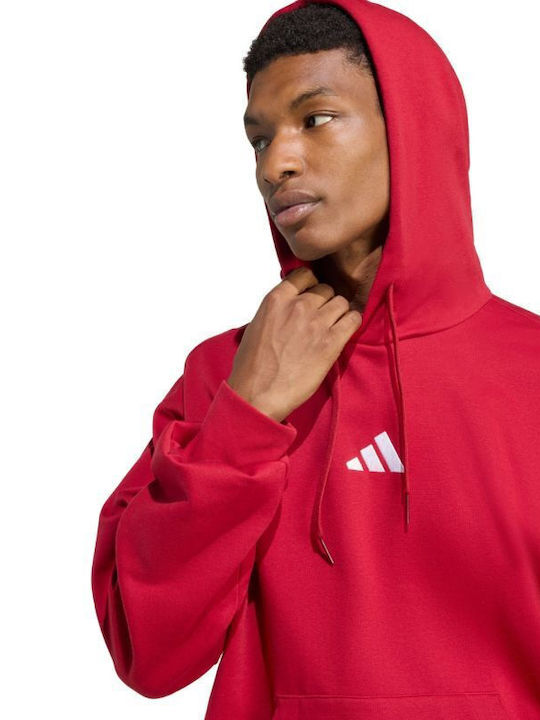 Essentials Φούτερ με Κουκούλα Red