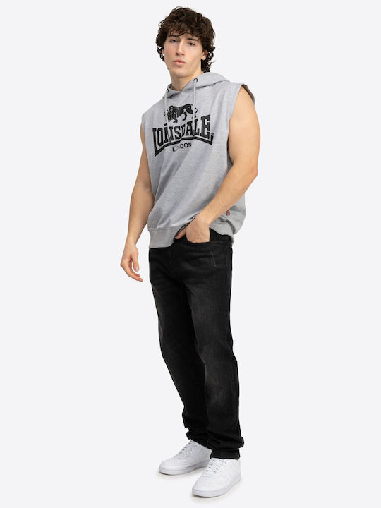Bignor Sweatshirt with Hood Marl Grey/black