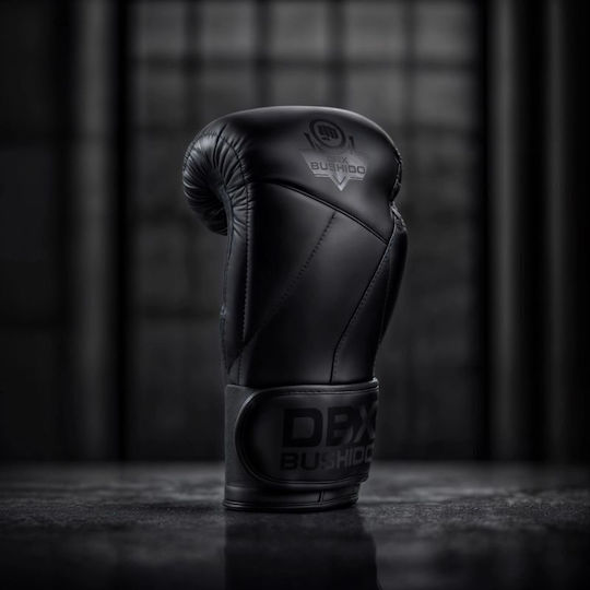 DBX Bushido Γάντια Πυγμαχίας για Αγώνα Μαύρα