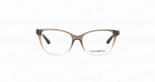 Emporio Armani Σκελετός Γυαλιών Μπεζ EA3077 5458