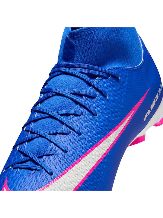 Nike Mercurial Superfly 10 Academy Football Shoes with Cleats Blue