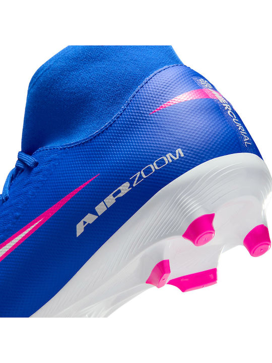 Nike Mercurial Superfly 10 Academy Football Shoes with Cleats Blue