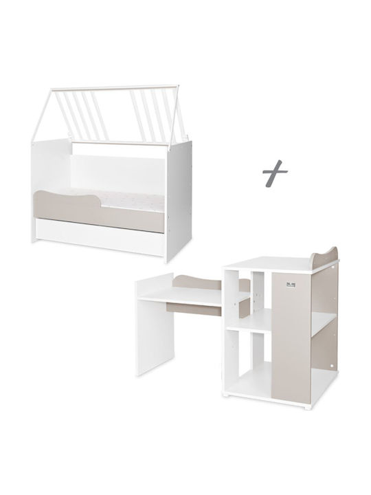 Lorelli Πολυμορφική Κούνια White Artwood White Artwood