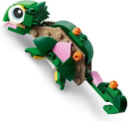 LEGO Creator 3-in-1 Turtle with a Water Lily Flower for Ages 7+ 124 Pieces