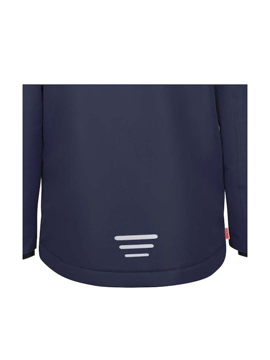 Kinder Freizeitjacke mit Kapuze Blau